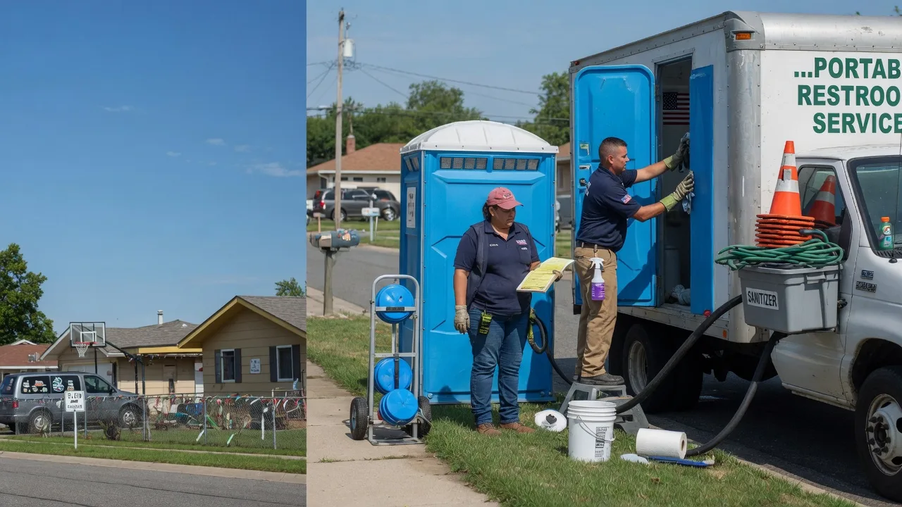 Portable Toilet Rental in Columbia, LA near me